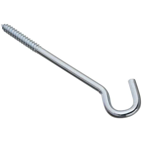 National 3/8 In. x 8 In. Steel Screw Hook N220897 - main